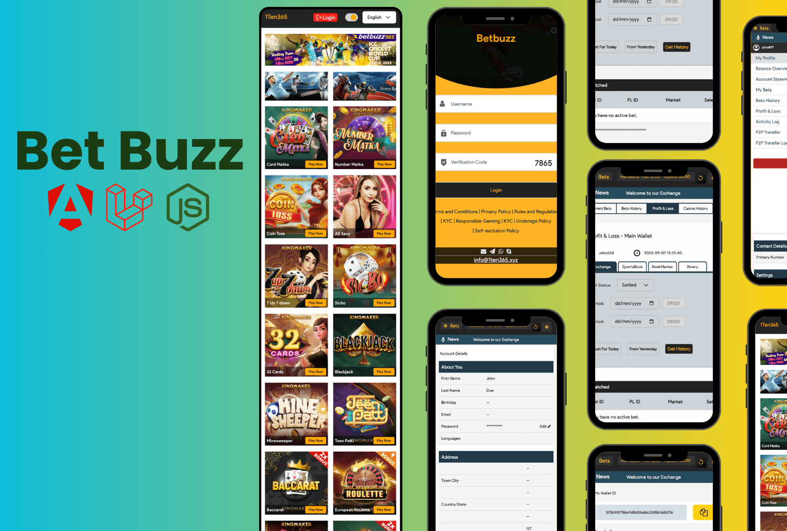 Betting Application | Web